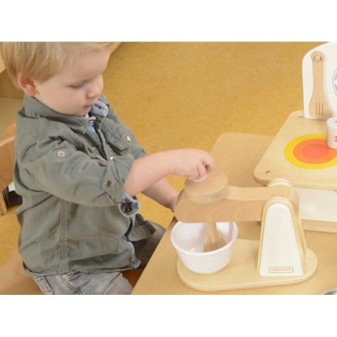 MASTERKIDZ Drewniany Mikser Do Kuchni Dla Dzieci MASTERKIDZ Drewniany Mikser Do Kuchni Dla Dzieci