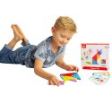 TOOKY TOY Drewniane Puzzle Tangram Układanka TOOKY TOY Drewniane Puzzle Tangram Układanka