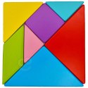 TOOKY TOY Drewniane Puzzle Tangram Układanka TOOKY TOY Drewniane Puzzle Tangram Układanka