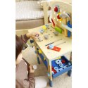 TOOKY TOY Drewniany Stół Do Majsterkowania Warsztat TOOKY TOY Drewniany Stół Do Majsterkowania Warsztat