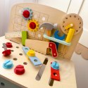 TOOKY TOY Drewniany Stół Do Majsterkowania Warsztat TOOKY TOY Drewniany Stół Do Majsterkowania Warsztat