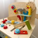 TOOKY TOY Drewniany Stół Do Majsterkowania Warsztat TOOKY TOY Drewniany Stół Do Majsterkowania Warsztat