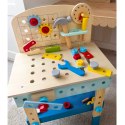 TOOKY TOY Drewniany Stół Do Majsterkowania Warsztat TOOKY TOY Drewniany Stół Do Majsterkowania Warsztat