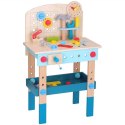 TOOKY TOY Drewniany Stół Do Majsterkowania Warsztat TOOKY TOY Drewniany Stół Do Majsterkowania Warsztat
