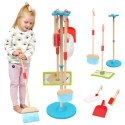 TOOKY TOY Drewniany Zestaw do Sprzątania dla Dzieci 6 el. TOOKY TOY Drewniany Zestaw do Sprzątania dla Dzieci 6 el.