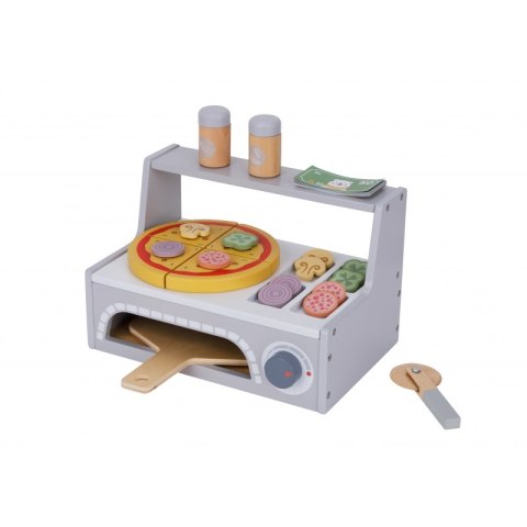 TOOKY TOY Pizzeria Drewniany Piec do Pizzy Akcesoria TOOKY TOY Pizzeria Drewniany Piec do Pizzy Akcesoria
