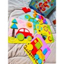 TOOKY TOY Puzzle 4 w 1 Układanka Klocki Mntessori TOOKY TOY Puzzle 4 w 1 Układanka Klocki Mntessori