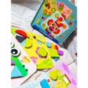 TOOKY TOY Puzzle 4 w 1 Układanka Klocki Mntessori TOOKY TOY Puzzle 4 w 1 Układanka Klocki Mntessori