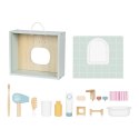 TOOKY TOY Toilet Bathroom Toaleta Drewniana Łazienka z Akcesoriami TOOKY TOY Toilet Bathroom Toaleta Drewniana Łazienka z Akcesoriami