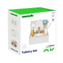 TOOKY TOY Toilet Bathroom Toaleta Drewniana Łazienka z Akcesoriami TOOKY TOY Toilet Bathroom Toaleta Drewniana Łazienka z Akcesoriami