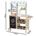 WOOPIE GREEN Sklepik Duży Wielofunkcyjny Drewniany Stragan Food Truck 73 el WOOPIE GREEN Sklepik Duży Wielofunkcyjny Drewniany Stragan Food Truck 73 el
