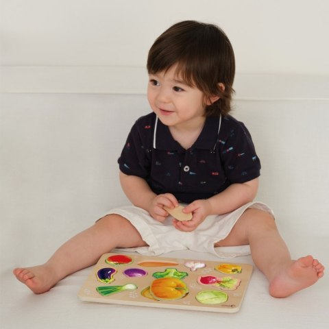 CLASSIC WORLD Drewniana Układanka Montessori Warzyw CLASSIC WORLD Drewniana Układanka Montessori Warzyw