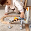 TOOKY TOY Drewniana Kolejka Kosmiczna Zestaw Tory TOOKY TOY Drewniana Kolejka Kosmiczna Zestaw Tory