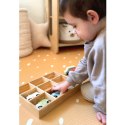 TOOKY TOY Zestaw Drewnianych Pojazdów i Znaków Drogowych w Pudełku TOOKY TOY Zestaw Drewnianych Pojazdów i Znaków Drogowych w Pudełku