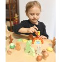 TOOKY TOY Zestaw Leśny Układanka w Stosy Klocki Figurki TOOKY TOY Zestaw Leśny Układanka w Stosy Klocki Figurki