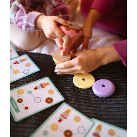 WOOPIE GREEN Drewniane Lody Układanka Montessori Cukiernia 12 el. FSC WOOPIE GREEN Drewniane Lody Układanka Montessori Cukiernia 12 el. FSC