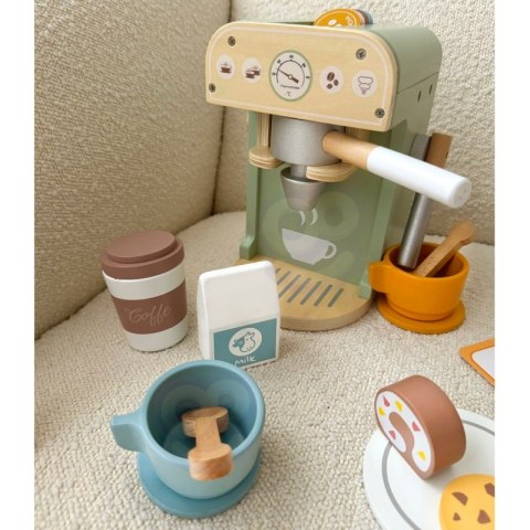WOOPIE GREEN Drewniany Ekspres do Kawy 25 el Cukiernia Barista WOOPIE GREEN Drewniany Ekspres do Kawy 25 el Cukiernia Barista