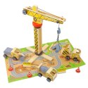 WOOPIE GREEN Drewniany Plac Budowy 5w1 Ruchomy Dźwig XXL Pojazdy Budowlane 13 el. FSC WOOPIE GREEN Drewniany Plac Budowy 5w1 Ruchomy Dźwig XXL Pojazdy Budowlane 13 el. FSC