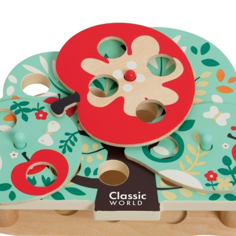 CLASSIC WORLD Magnetyczna Gra Zręcznościowa Złap Robaczka 16 el. CLASSIC WORLD Magnetyczna Gra Zręcznościowa Złap Robaczka 16 el.