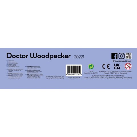 CLASSIC WORLD Magnetyczna Gra Zręcznościowa Złap Robaczka 16 el. CLASSIC WORLD Magnetyczna Gra Zręcznościowa Złap Robaczka 16 el.