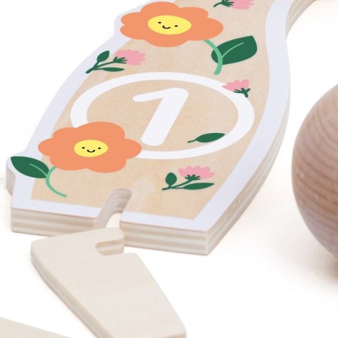 CLASSIC WORLD Wooden Bowling Game for Children 6 pcs + Ball CLASSIC WORLD Wooden Bowling Game for Children 6 pcs + Ball