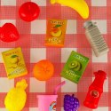 Kosz piknikowy koszyk owoce soki napoje jedzenie prowiant przekąski na piknik Kosz piknikowy koszyk owoce soki napoje jedzenie prowiant przekąski na piknik
