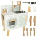 Kuchnia dla dzieci drewniana MDF LULILO RETRO akcesoria 73cm Kuchnia dla dzieci drewniana MDF LULILO RETRO akcesoria 73cm
