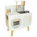 Kuchnia dla dzieci drewniana MDF LULILO RETRO akcesoria 73cm Kuchnia dla dzieci drewniana MDF LULILO RETRO akcesoria 73cm