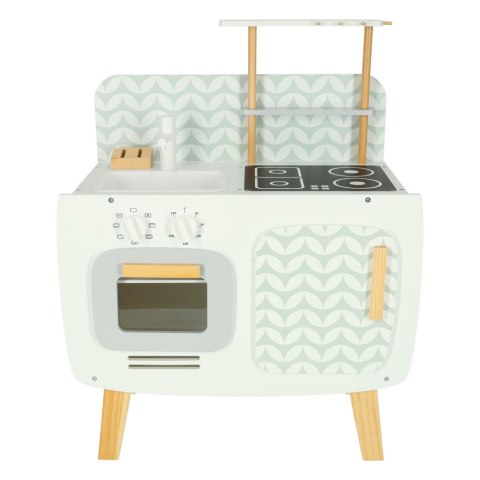 Kuchnia dla dzieci drewniana MDF LULILO RETRO akcesoria 73cm Kuchnia dla dzieci drewniana MDF LULILO RETRO akcesoria 73cm