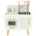 Kuchnia dla dzieci drewniana MDF LULILO RETRO akcesoria 73cm Kuchnia dla dzieci drewniana MDF LULILO RETRO akcesoria 73cm