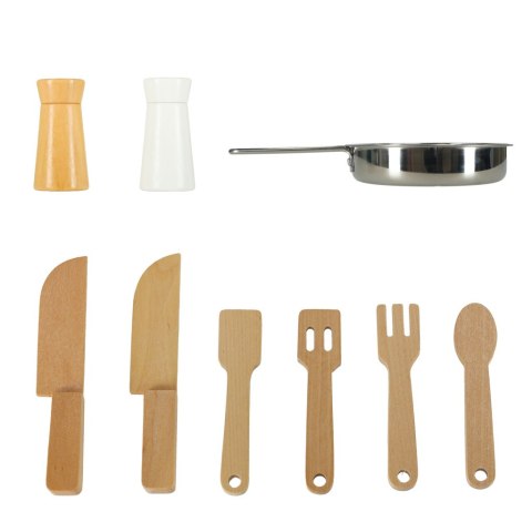 Kuchnia dla dzieci drewniana MDF LULILO RETRO akcesoria 73cm Kuchnia dla dzieci drewniana MDF LULILO RETRO akcesoria 73cm