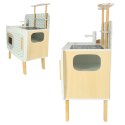 Kuchnia dla dzieci drewniana MDF LULILO RETRO akcesoria 73cm Kuchnia dla dzieci drewniana MDF LULILO RETRO akcesoria 73cm
