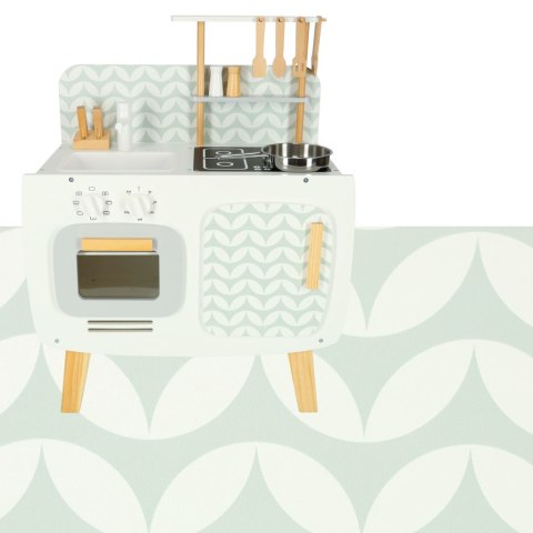 Kuchnia dla dzieci drewniana MDF LULILO RETRO akcesoria 73cm Kuchnia dla dzieci drewniana MDF LULILO RETRO akcesoria 73cm