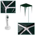Pawilon ogrodowy namiot imprezowy handlowy altana zielony 2 x 2 m Pawilon ogrodowy namiot imprezowy handlowy altana zielony 2 x 2 m