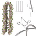 Pergola ogrodowa kolumnowa słup kolumna dzwon stojak na róże kwiaty pnące metalowa 195 cm Pergola ogrodowa kolumnowa słup kolumna dzwon stojak na róże kwiaty pnące metalowa 195 cm