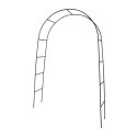 Pergola ogrodowa łuk uchwyt na róże kwiaty bluszcz pnącza metalowa 240 x 140 cm Pergola ogrodowa łuk uchwyt na róże kwiaty bluszcz pnącza metalowa 240 x 140 cm