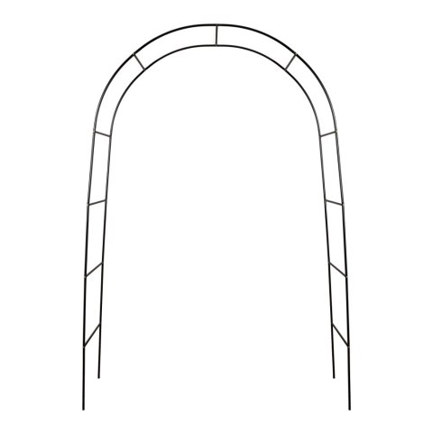 Pergola ogrodowa łuk uchwyt na róże kwiaty bluszcz pnącza metalowa 240 x 140 cm Pergola ogrodowa łuk uchwyt na róże kwiaty bluszcz pnącza metalowa 240 x 140 cm