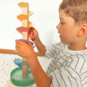 Tooky Toy Drewniana Kolorowa Wieża Wirująca dla Dzieci Tooky Toy Drewniana Kolorowa Wieża Wirująca dla Dzieci