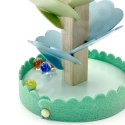 Tooky Toy Drewniana Kolorowa Wieża Wirująca dla Dzieci Tooky Toy Drewniana Kolorowa Wieża Wirująca dla Dzieci