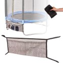 Torba siatka dolna do trampoliny organizer na buty klucze telefon 110cm Torba siatka dolna do trampoliny organizer na buty klucze telefon 110cm