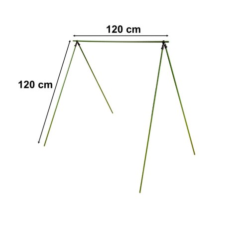Tyczka palik podpora na pomidory ogórki kwiaty rośliny powlekane tyczki 120 cm 10 szt Tyczka palik podpora na pomidory ogórki kwiaty rośliny powlekane tyczki 120 cm 10 szt