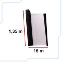Folia rolka aksamitna czarna 1,35x15m Folia rolka aksamitna czarna 1,35x15m