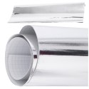 Folia rolka lustrzana lustro chrom srebrna 1,52x18m Folia rolka lustrzana lustro chrom srebrna 1,52x18m