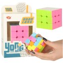 Gra logiczna Kostka łamigłówka 3x3x3 neon Gra logiczna Kostka łamigłówka 3x3x3 neon