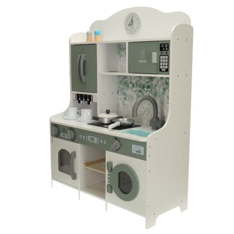 Kuchnia dla dzieci drewniana MDF LULILO SALIKO z ekspresem 85cm Kuchnia dla dzieci drewniana MDF LULILO SALIKO z ekspresem 85cm