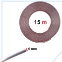 Listwa chromowana ozdobna samoprzylepna do samochodu 13mm x 15m Listwa chromowana ozdobna samoprzylepna do samochodu 13mm x 15m