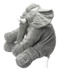 Maskotka pluszowa przytulanka pluszak słoń słonik miękki szary duży 60cm Maskotka pluszowa przytulanka pluszak słoń słonik miękki szary duży 60cm