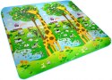 Mata edukacyjna piankowa dwustronna składana ZOO 200 x 180 x 1 cm Mata edukacyjna piankowa dwustronna składana ZOO 200 x 180 x 1 cm