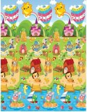 Mata edukacyjna piankowa dwustronna składana bajkowy świat 180 x 120 cm Mata edukacyjna piankowa dwustronna składana bajkowy świat 180 x 120 cm