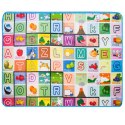 Mata edukacyjna piankowa dwustronna składana bajkowy świat 180 x 120 cm Mata edukacyjna piankowa dwustronna składana bajkowy świat 180 x 120 cm
